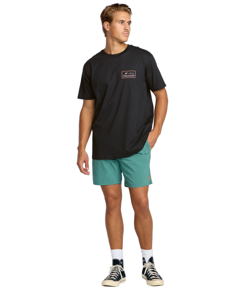 Billabong Range Adiv Ss in BLACK