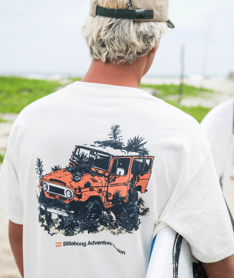 Billabong Abandon Adiv Ss in OFF WHITE