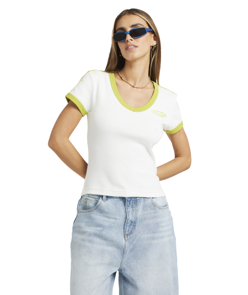 Billabong Billa Crush Tee in WHITE