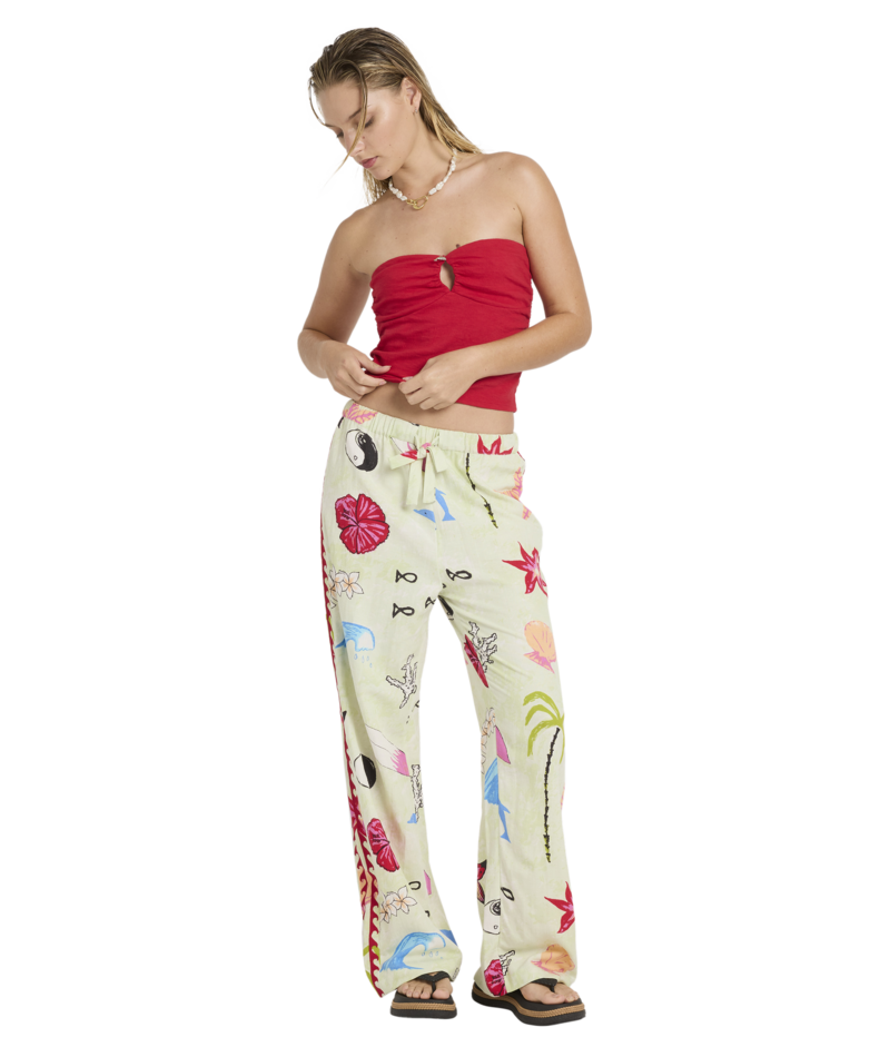 Billabong Lottie Hall Splasher Knt Tube in TRUE RED