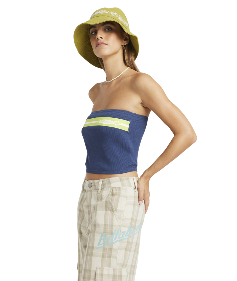 Billabong Billa Crush Tube Top in CELESTIAL BLUE