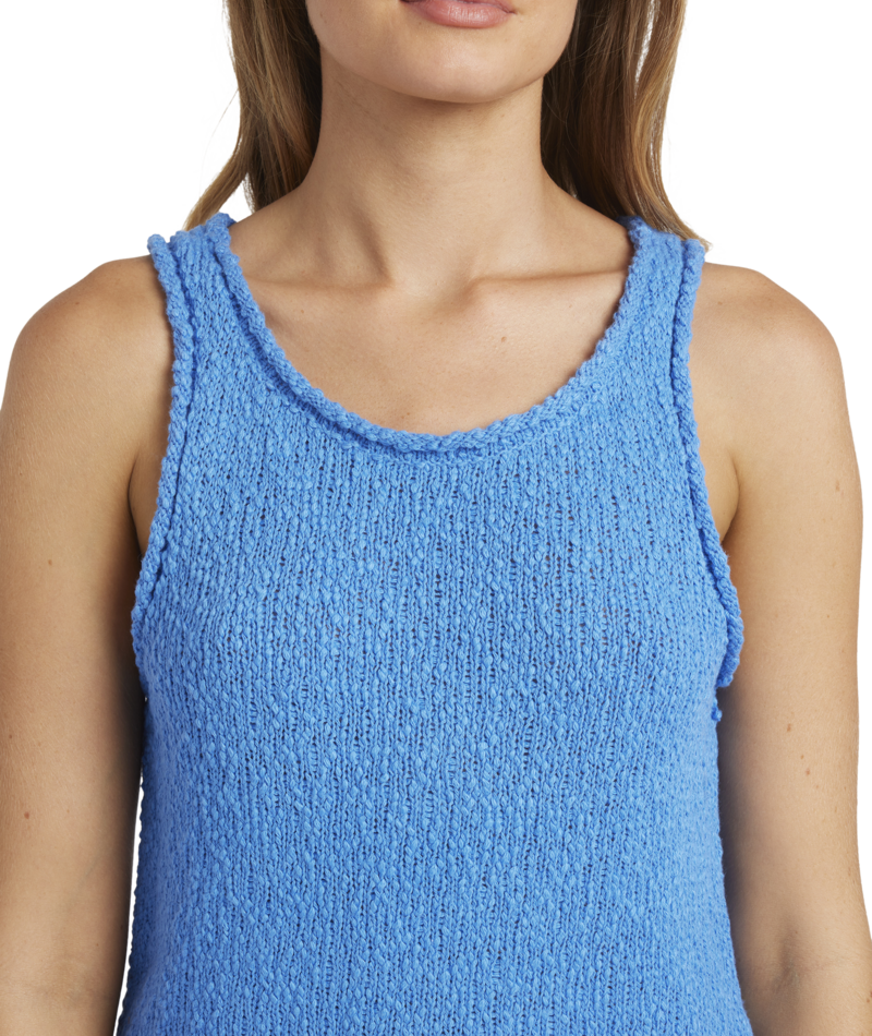 Billabong All Day Me Knt Tank in TIDAL BLUE