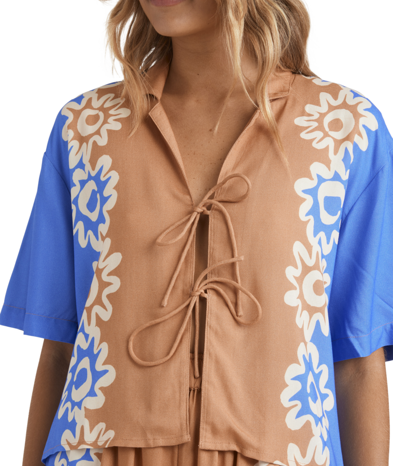 Billabong Trippin Dippin Shirt in SUNBURNT