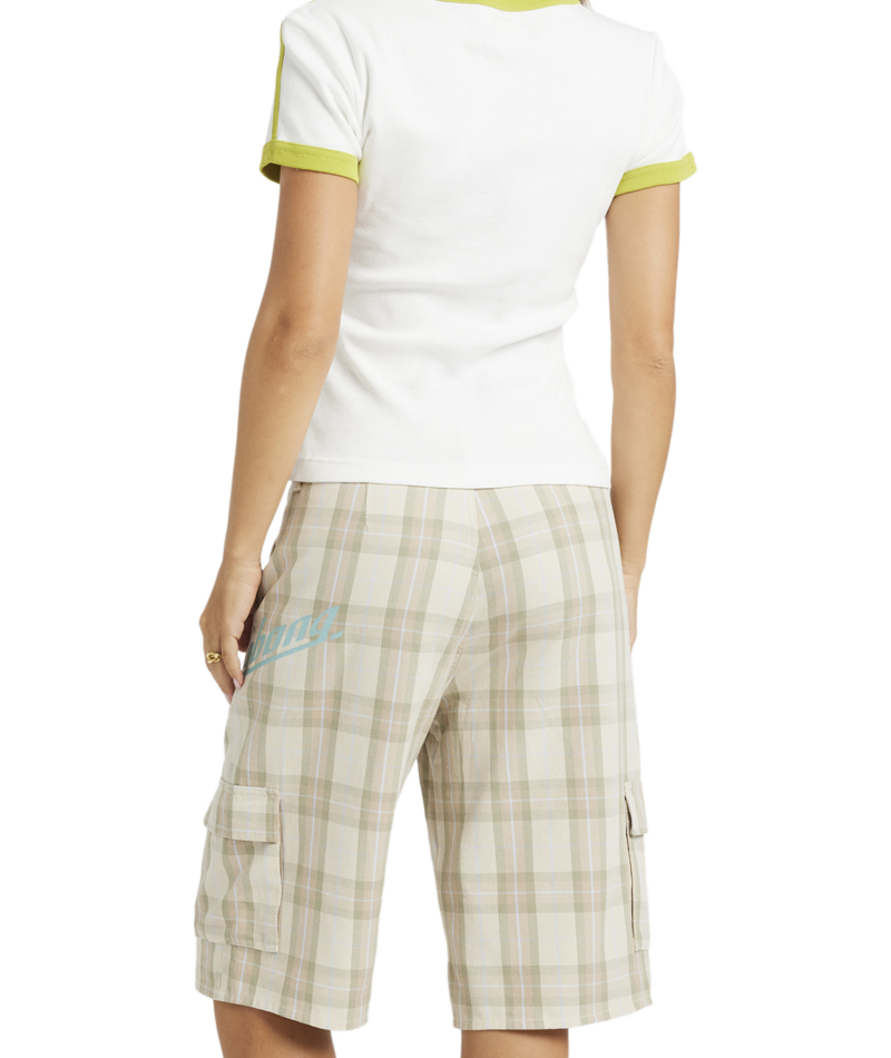 Billabong No Doubt Short in GREEN ASH