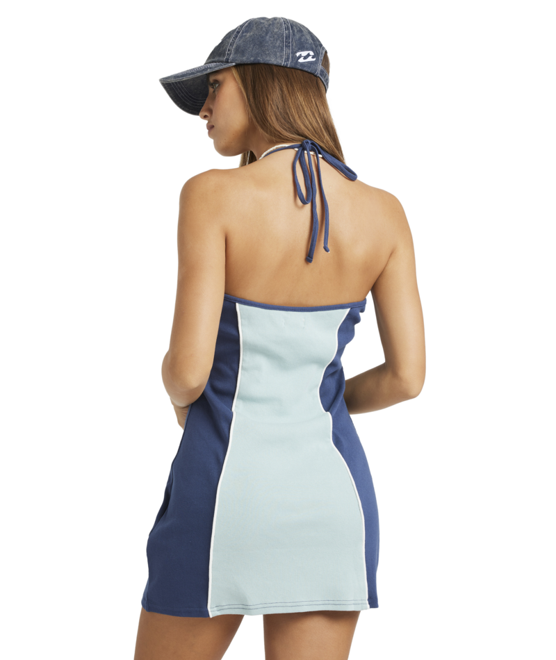 Billabong Billa Crush Dress in SEA FOG