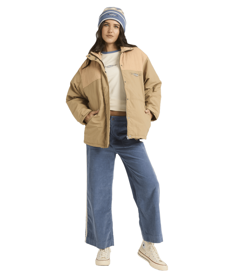 Billabong The Original Vibes 2 Jacket in CEMENT