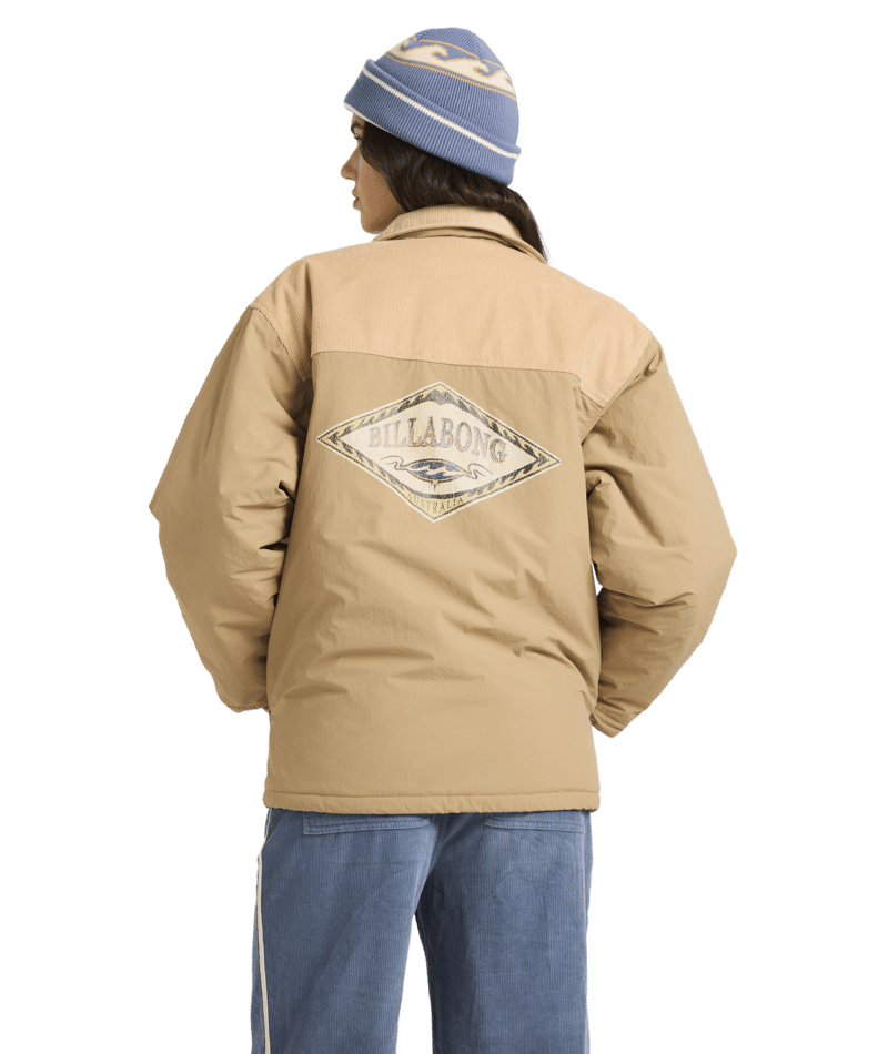 Billabong The Original Vibes 2 Jacket in CEMENT
