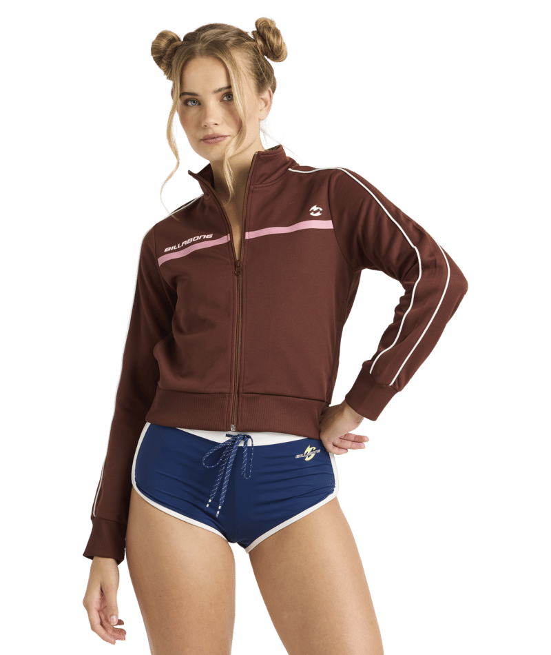 Billabong Supalove Full Zip Jacket in CHOC CHIP