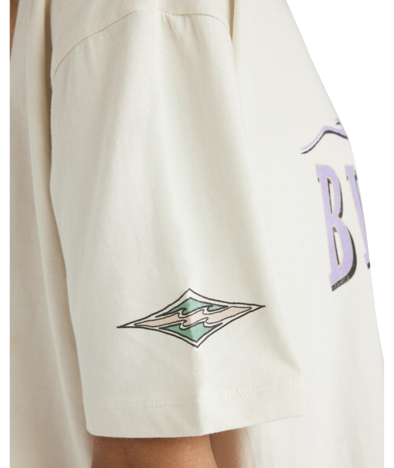 Billabong Wave Out Tee in LIGHT GREY