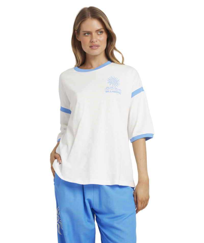 Billabong Find Me Here Tee in SALT CRYSTAL