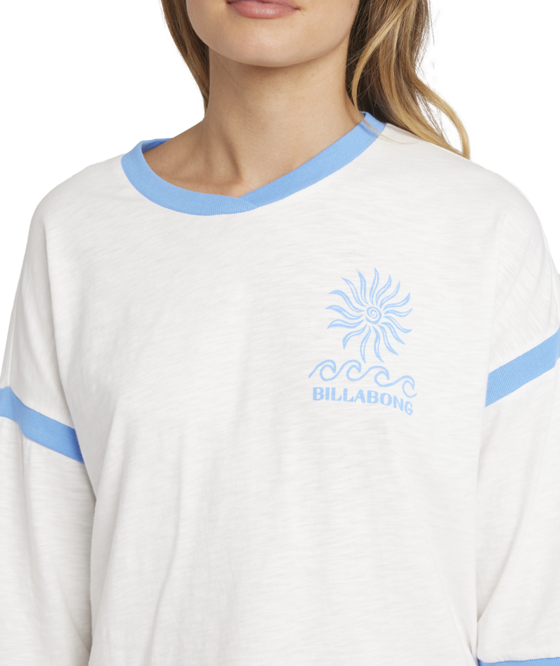 Billabong Find Me Here Tee in SALT CRYSTAL