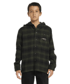 Billabong Boys Baja Surf Flannel in BLACK
