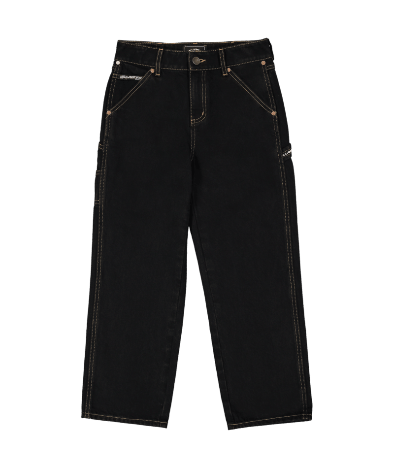 Billabong Boys Spec 73 Chrome Jean in WASHED BLACK