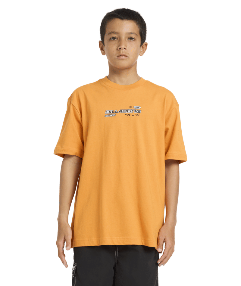 Billabong Boys Spec 73 Signal Ss in DUSTY ORANGE
