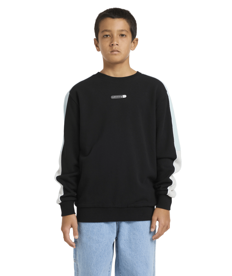 Billabong Boys Spec 73 Bio Pill Crew in BLACK