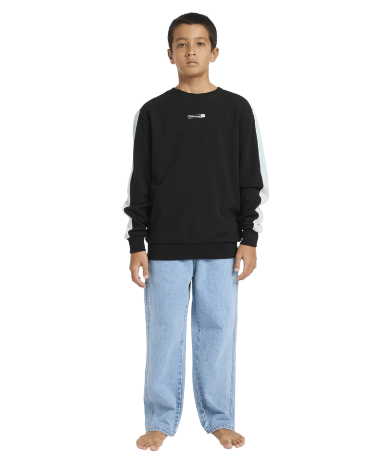 Billabong Boys Spec 73 Bio Pill Crew in BLACK