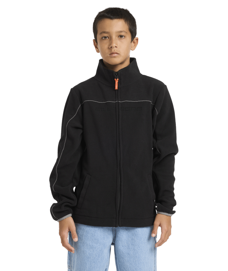 Billabong Boys Spec Polar Zip in BLACK