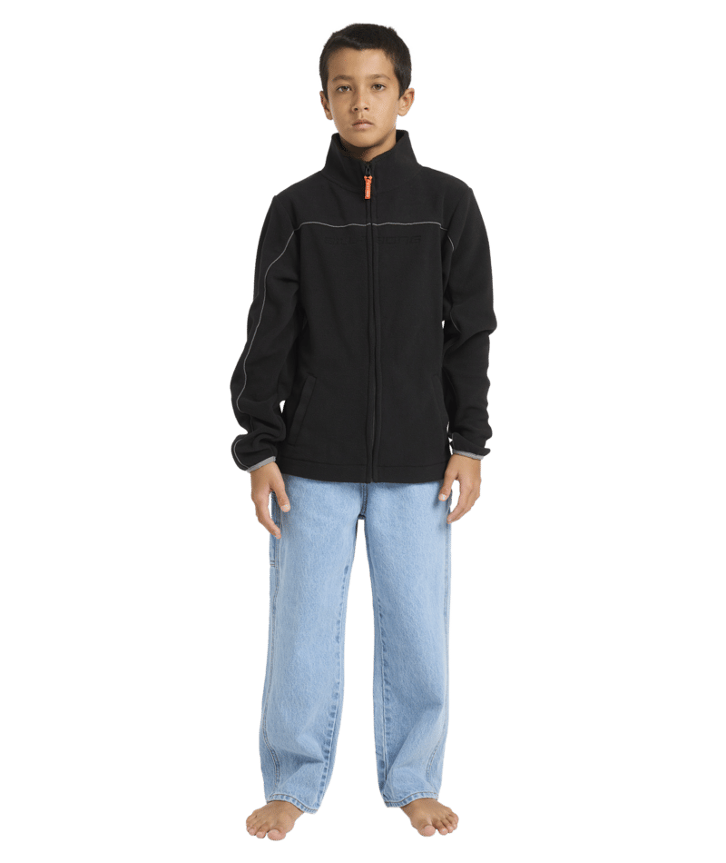 Billabong Boys Spec Polar Zip in BLACK