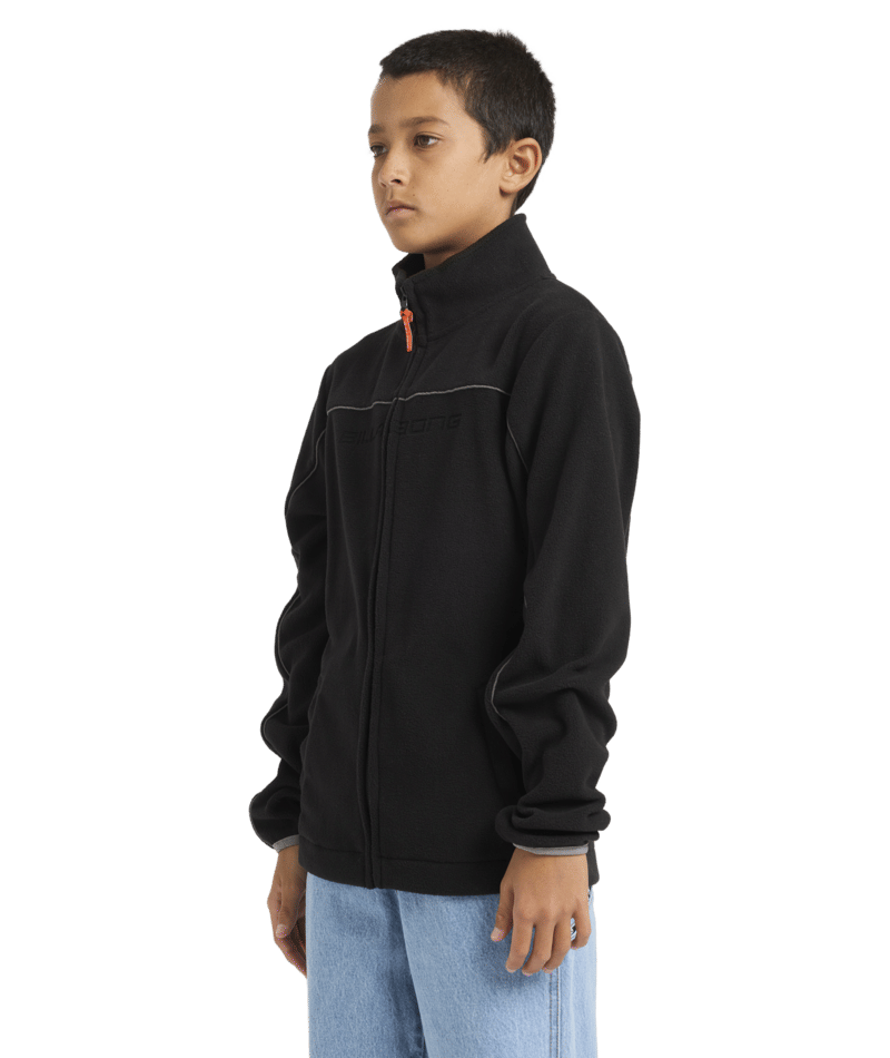 Billabong Boys Spec Polar Zip in BLACK