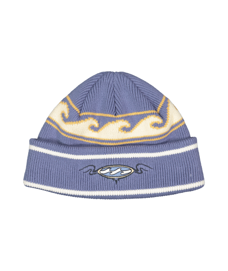 Billabong Wave Break Beanie in STONE BLUE