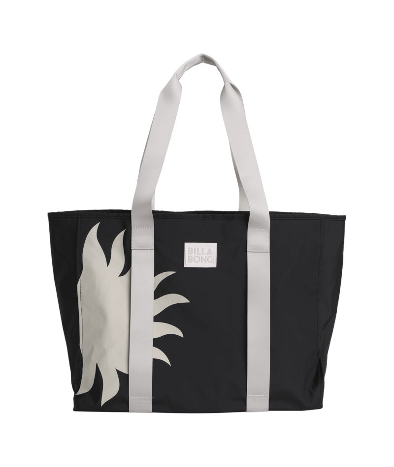 Billabong Keenie Tote in BLACK WHITE