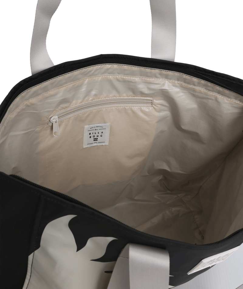 Billabong Keenie Tote in BLACK WHITE