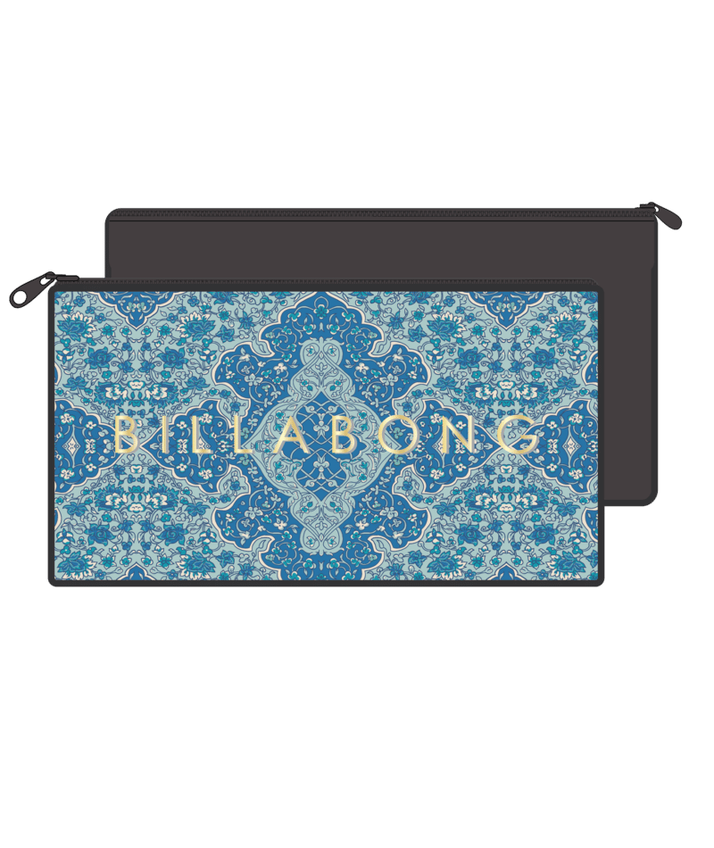 Billabong Tiki Sml Pencil Case in ROYAL