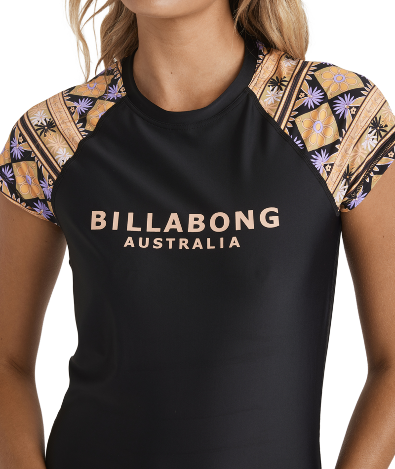 Billabong Just For You Wahine Ss Sshirt in BLACK
