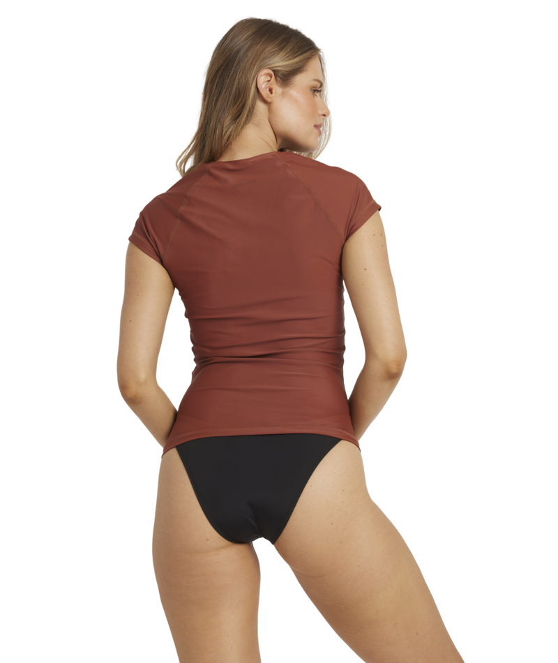 Billabong Society Foil Ss Sunshirt in COWHIDE