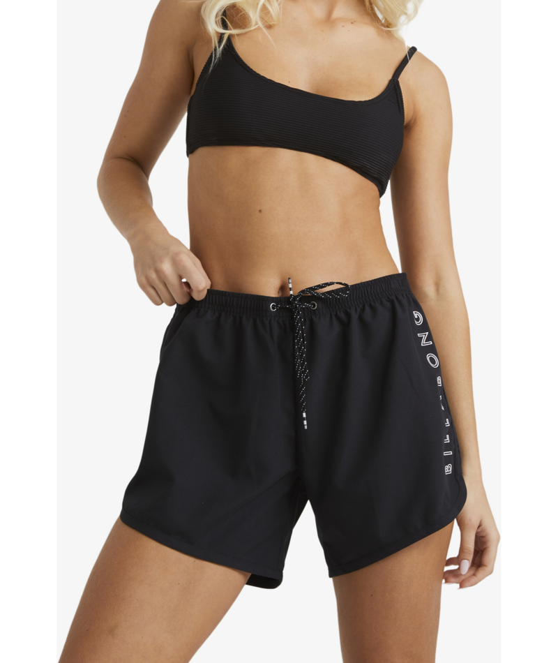 Billabong Fun Times Brdshrt in BLACK PEBBLE