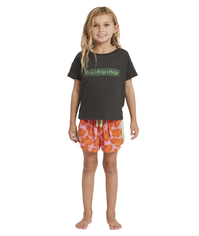 Billabong Seashell Paradise Tee in OFF BLACK