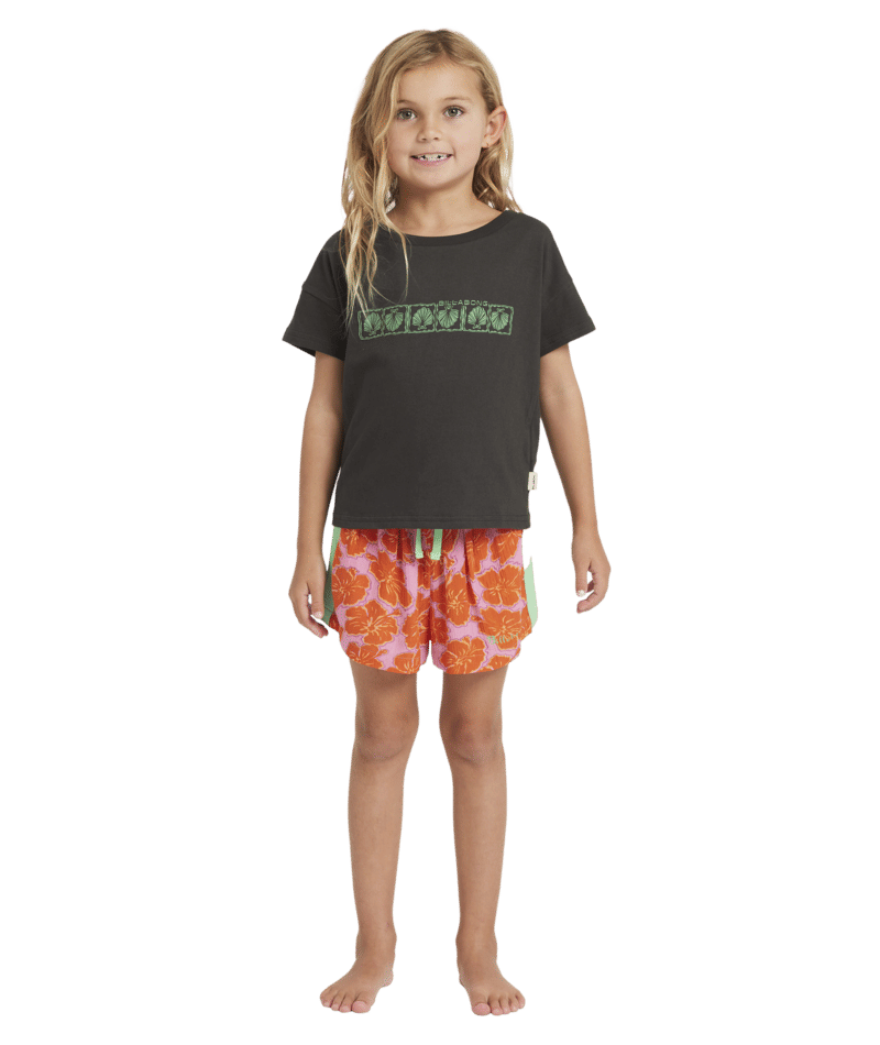 Billabong Seashell Paradise Tee in OFF BLACK