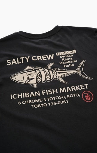 Globe Ichiban Premium Ss Tee in BLACK
