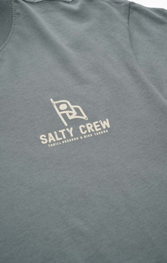 Salty Crew Flyer Premium Ss Tee in STORM
