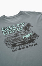 Salty Crew Truck Stop Classic Ss Tee in STORM