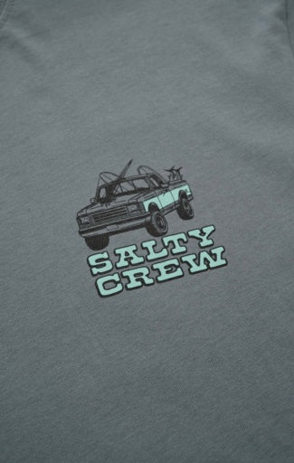 Salty Crew Truck Stop Classic Ss Tee in STORM