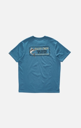 Salty Crew Coordinates Premium Ss Tee in SLATE