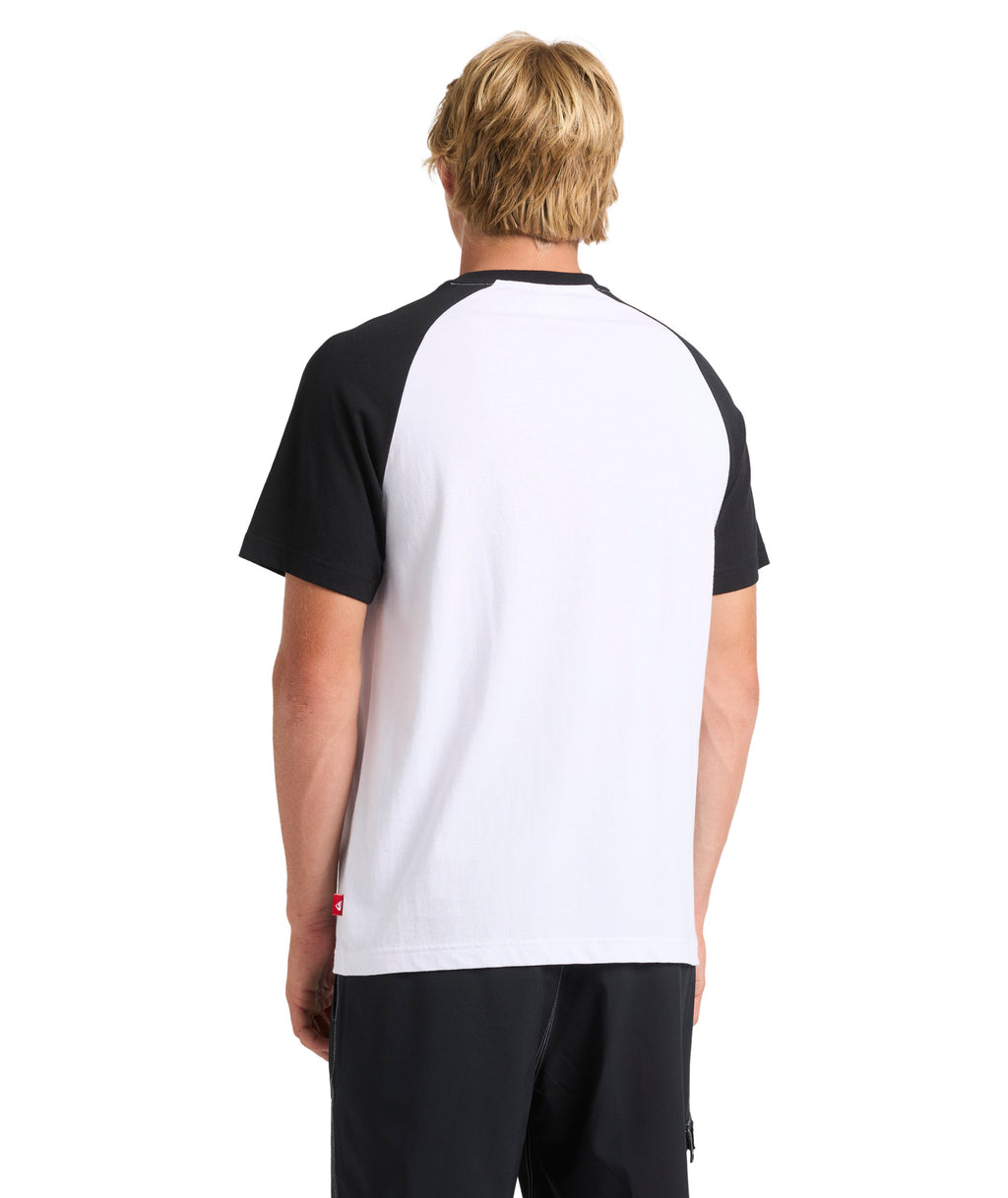 Quiksilver Impaired Raglan in WHITE