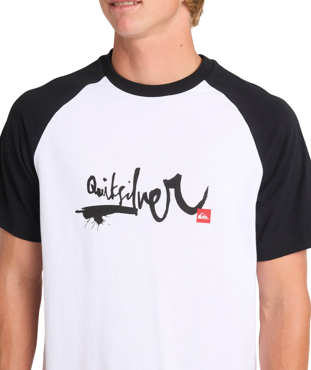 Quiksilver Impaired Raglan in WHITE