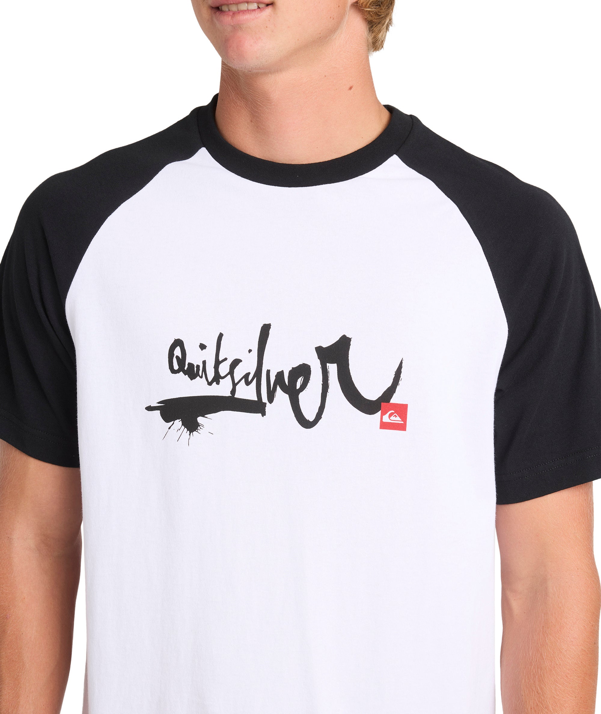Quiksilver Impaired Raglan in WHITE