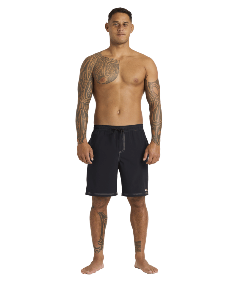 Quiksilver Pu-Tawhiro Volley 20 in BLACK