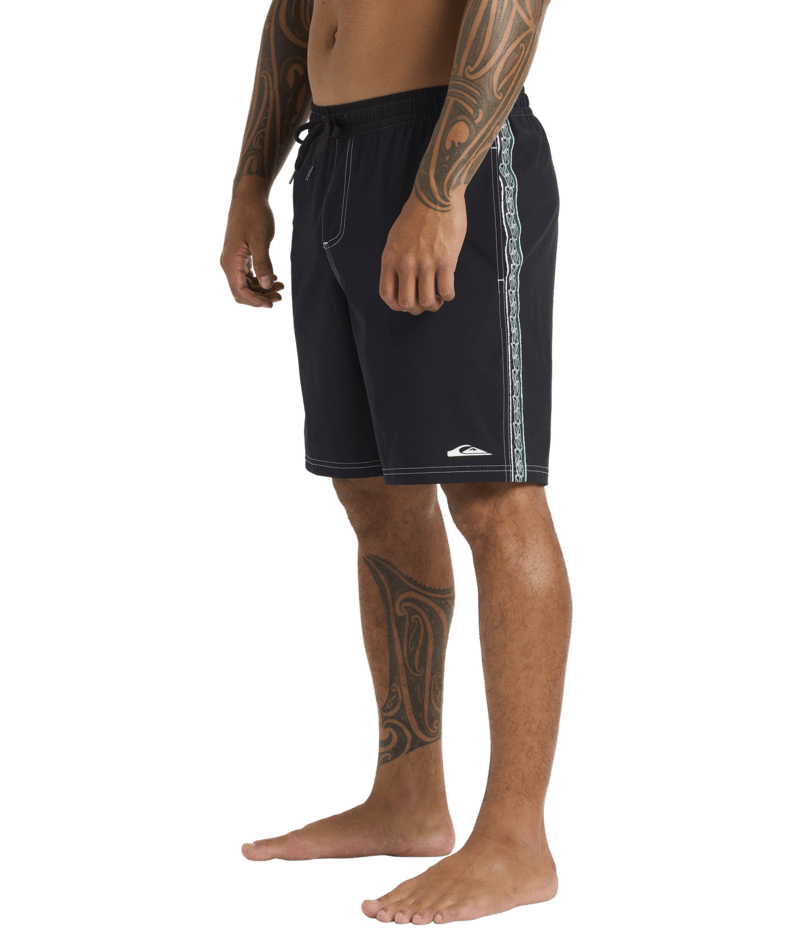 Quiksilver Pu-Tawhiro Volley 20 in BLACK