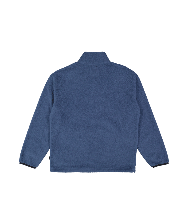 Quiksilver Mercury Panel Polar Fleece in DARK DENIM