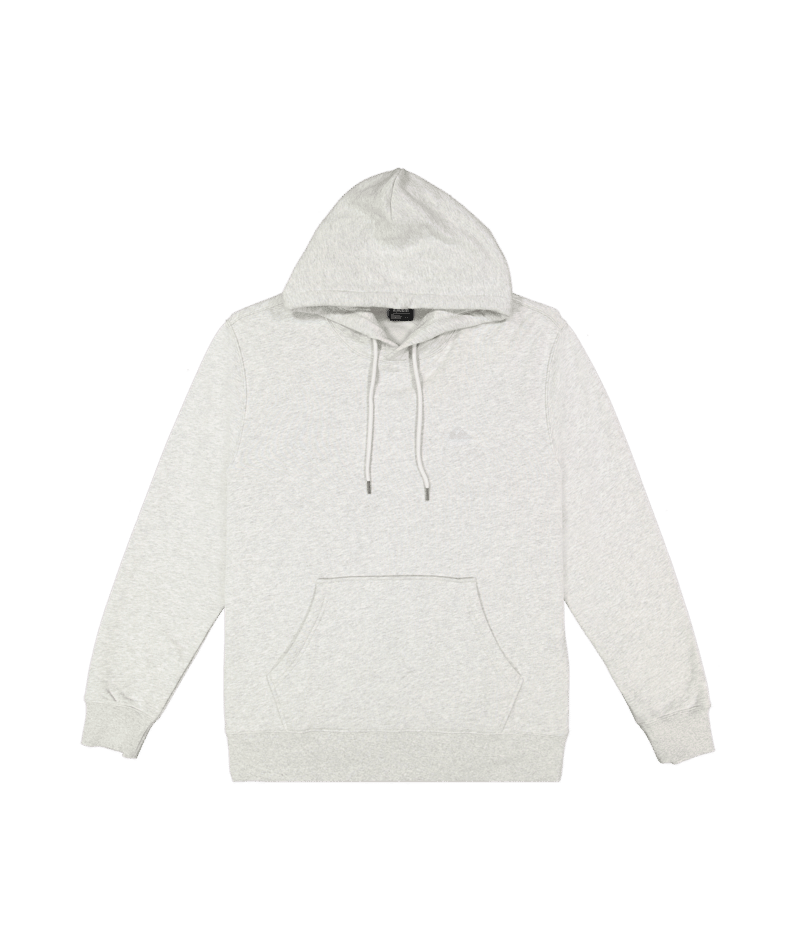 Quiksilver Salt Water Hoodie in LIGHT GREY HEATHER