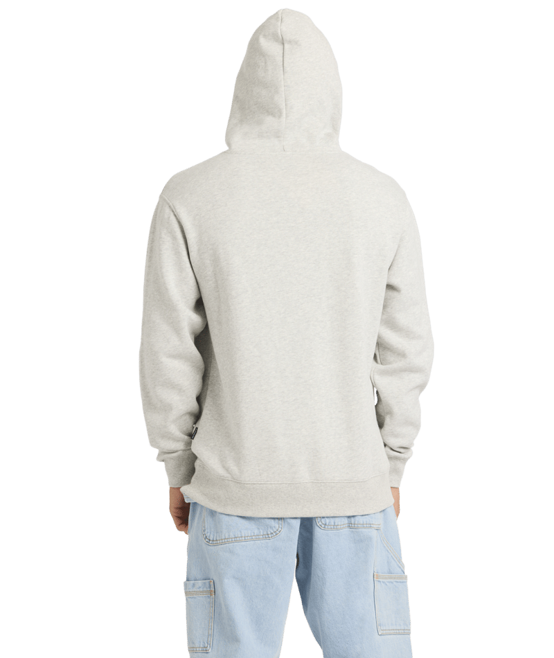 Quiksilver Salt Water Hoodie in LIGHT GREY HEATHER