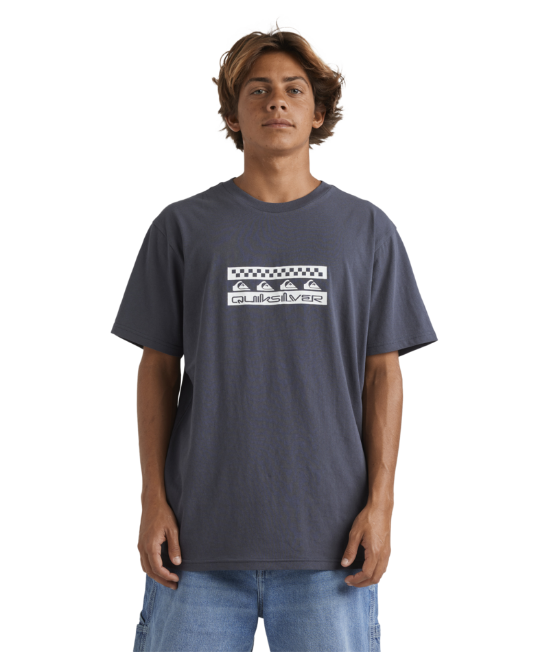 Quiksilver Comp Check Ss in INDIA INK