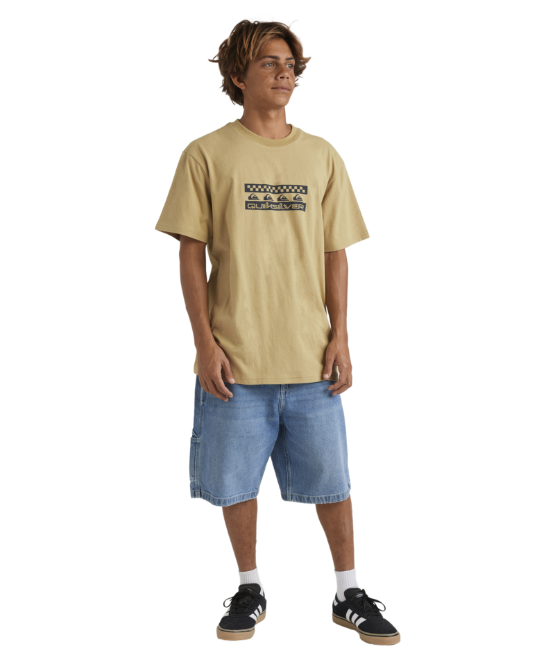 Quiksilver Comp Check Ss in SPONGE