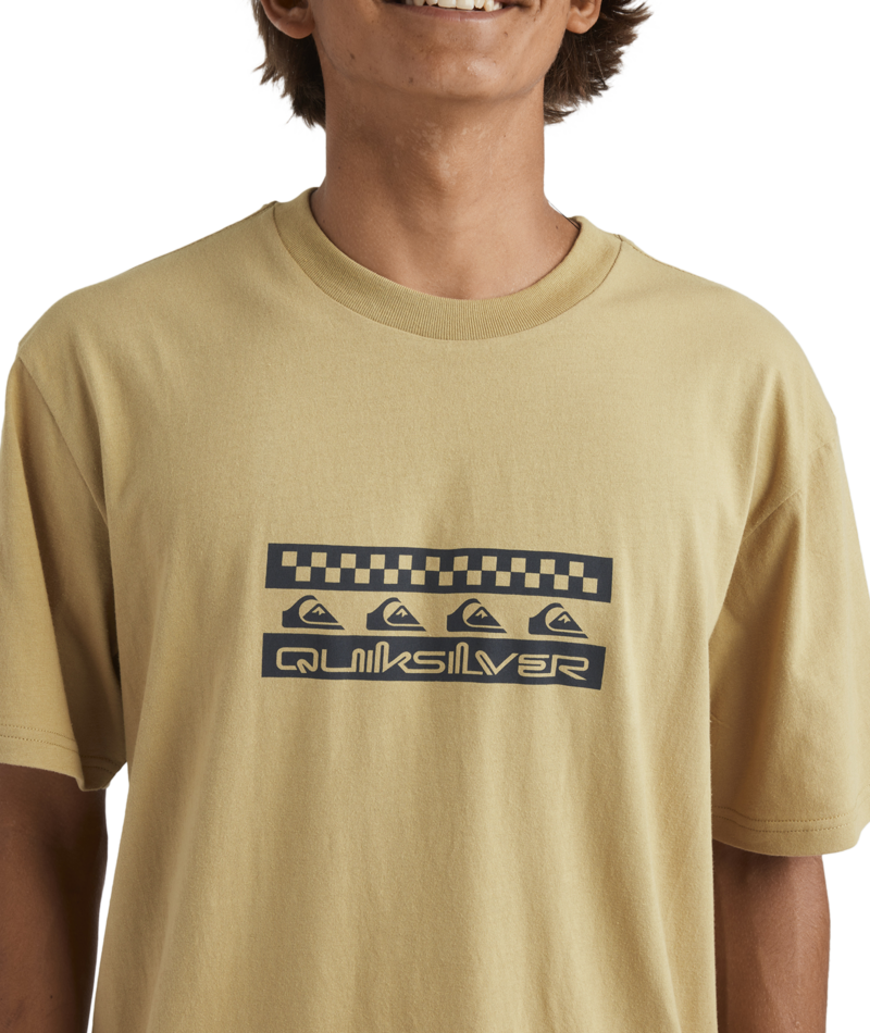 Quiksilver Comp Check Ss in SPONGE