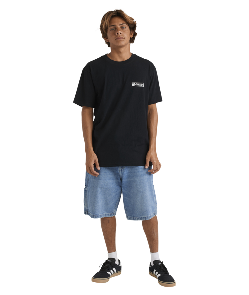 Quiksilver Down The Line Ss in BLACK