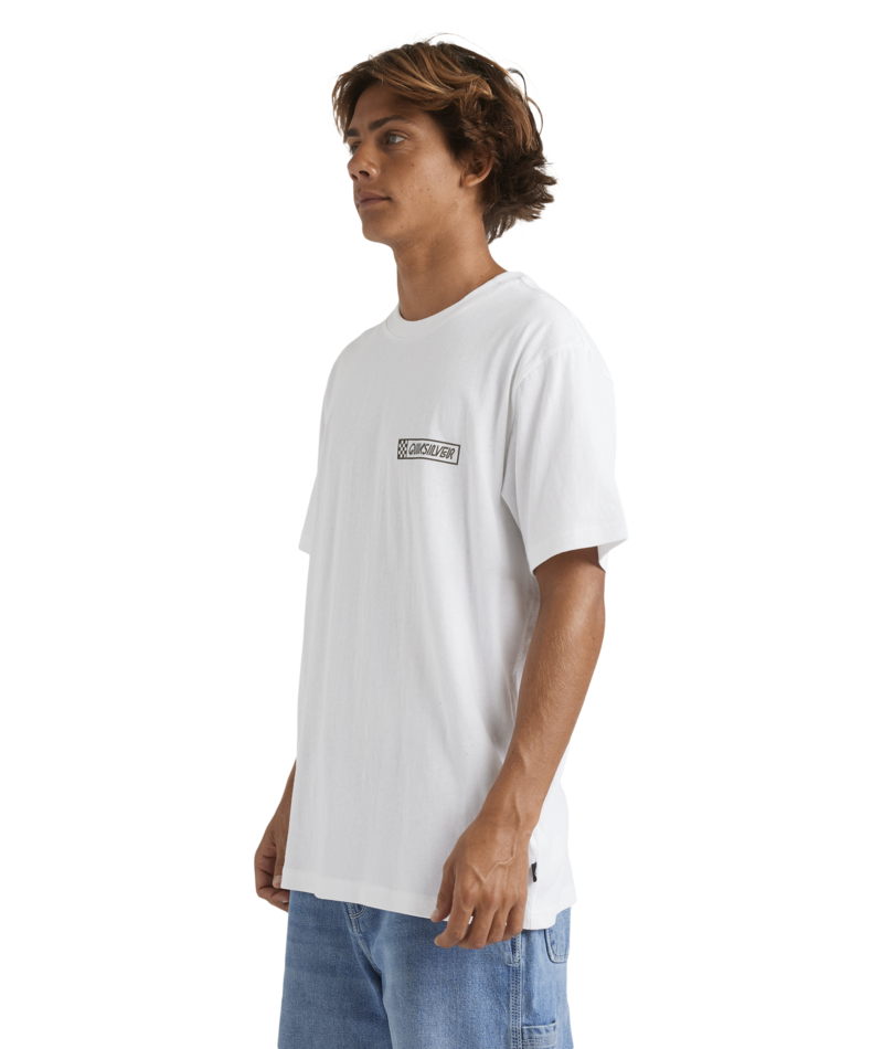Quiksilver Down The Line Ss in WHITE